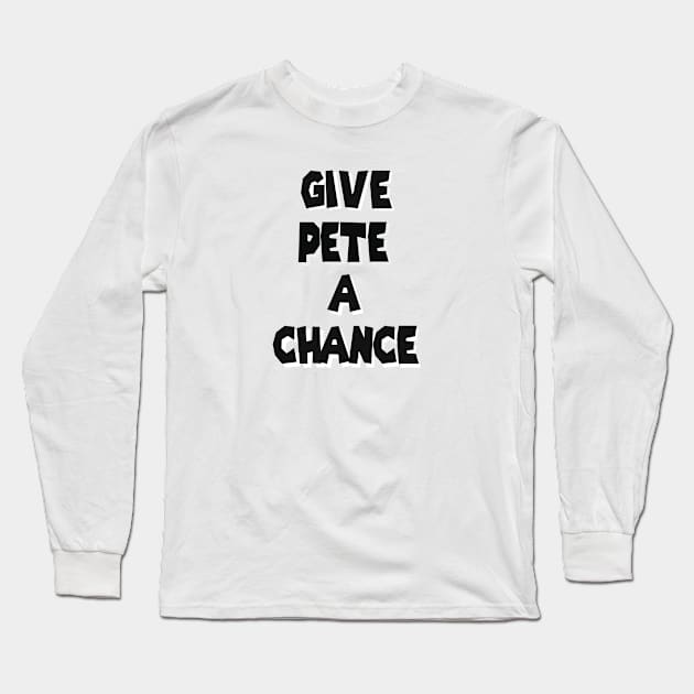 Pete Peter Best Friend Humor Long Sleeve T-Shirt by PlanetMonkey